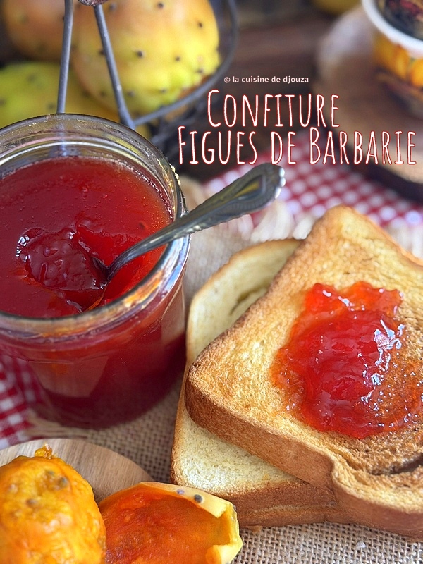 Confiture de figues de barbarie karmous